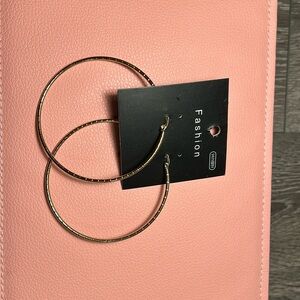 Large Hoop Ear rings Stainless Steel